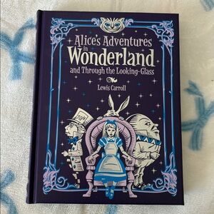 Alice's Adventures in Wonderland Hardcover Book